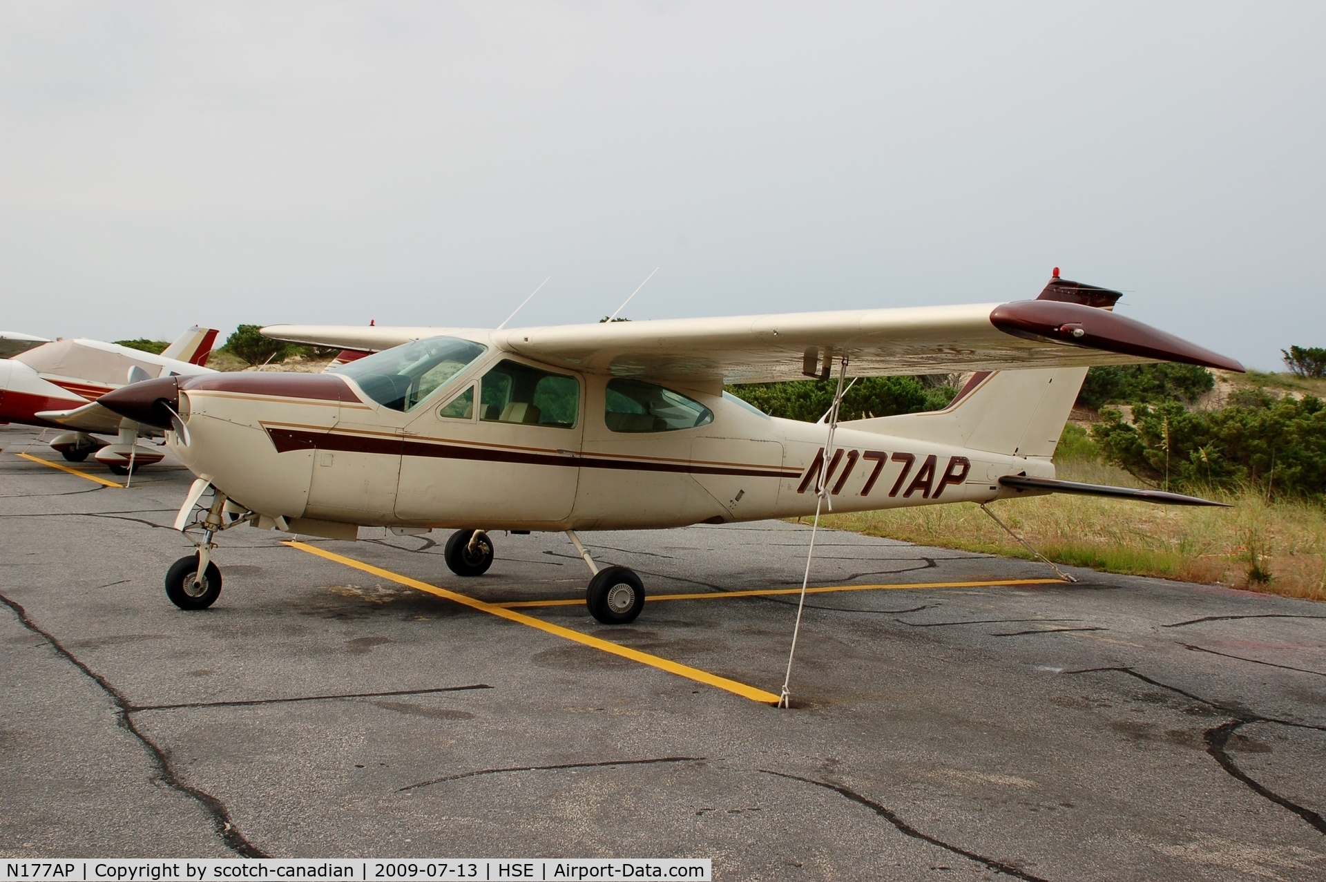N177AP, 1972 Cessna 177RG Cardinal C/N 177RG0304, 1972 Cessna 172RG N177AP at Billy Mitchell Airport, Frisco, NC