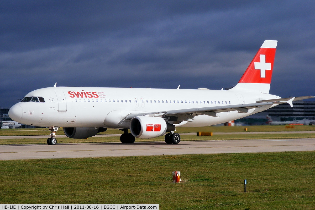 HB-IJE, 1995 Airbus A320-214 C/N 559, Swiss International Airlines