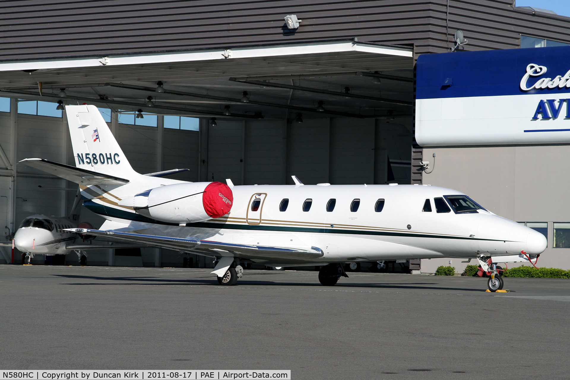 N580HC, 2007 Cessna 560XL C/N 560-5707, Up from Texas