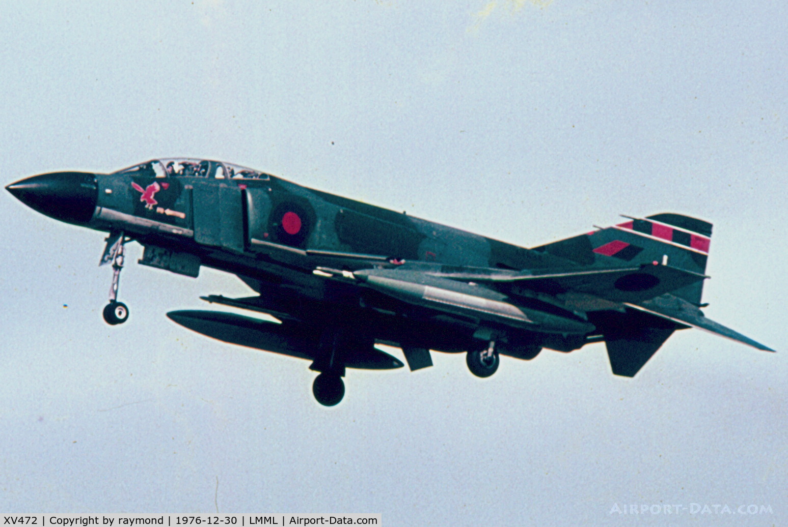 XV472, 1969 McDonnell Douglas Phantom FGR2 C/N 3298, Phantom FGR2 XV472/L 23Sqd RAF