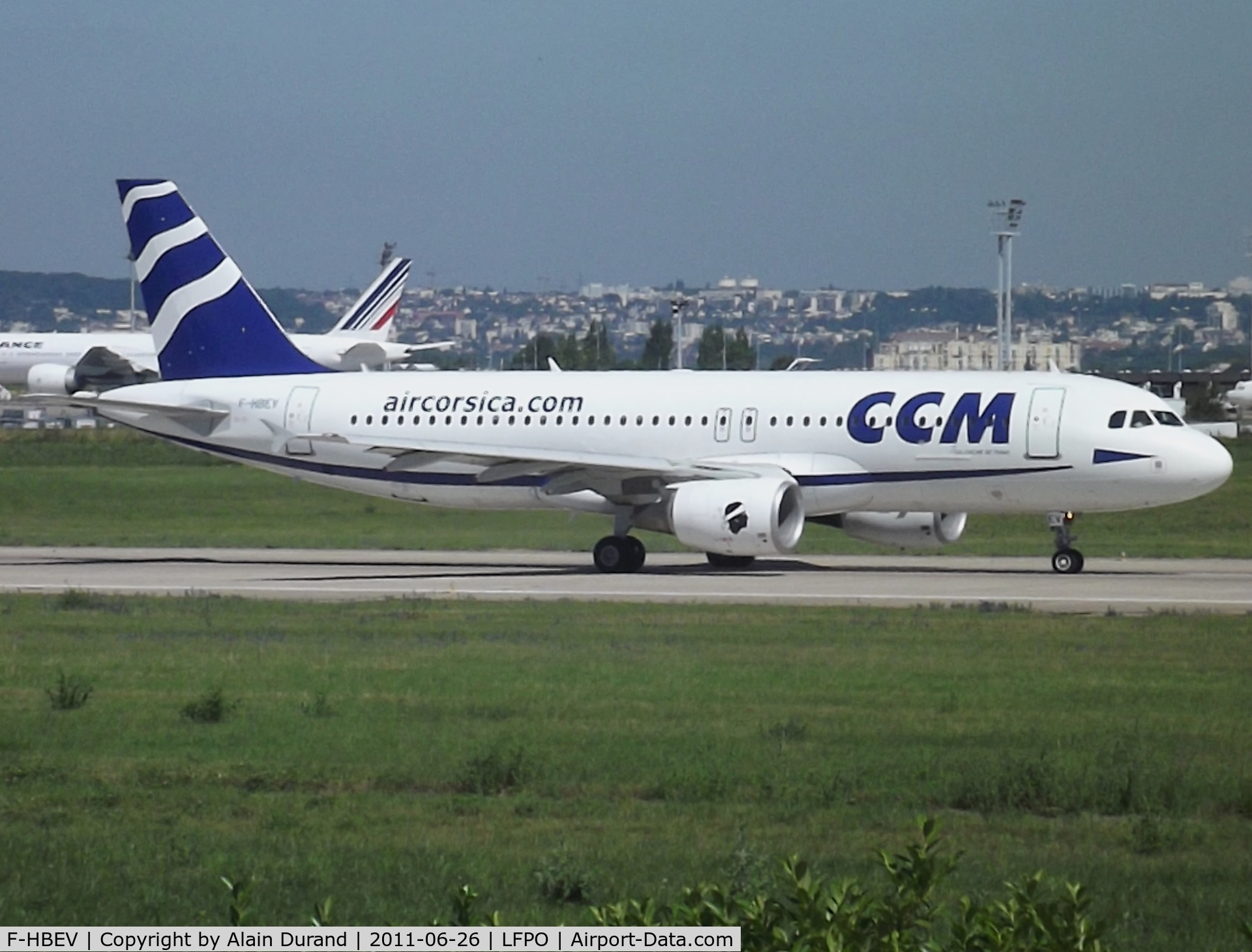 F-HBEV, 2009 Airbus A320-214 C/N 3952, CCM Air Corsica operates a pair of A319s and a pair of A320s along with seven ATR 72s on routes linking AJA, BIA and CLY with points across continental France and Europe