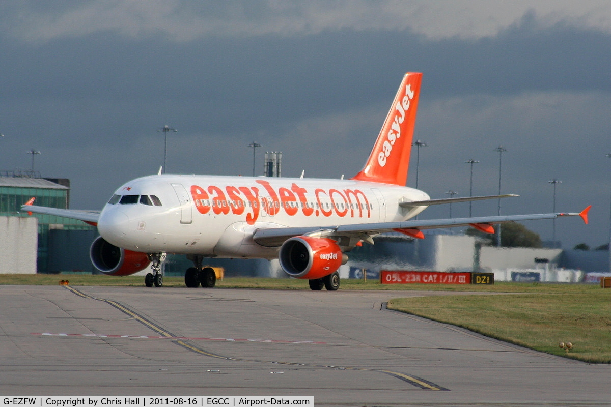 G-EZFW, 2010 Airbus A319-111 C/N 4380, easyJet