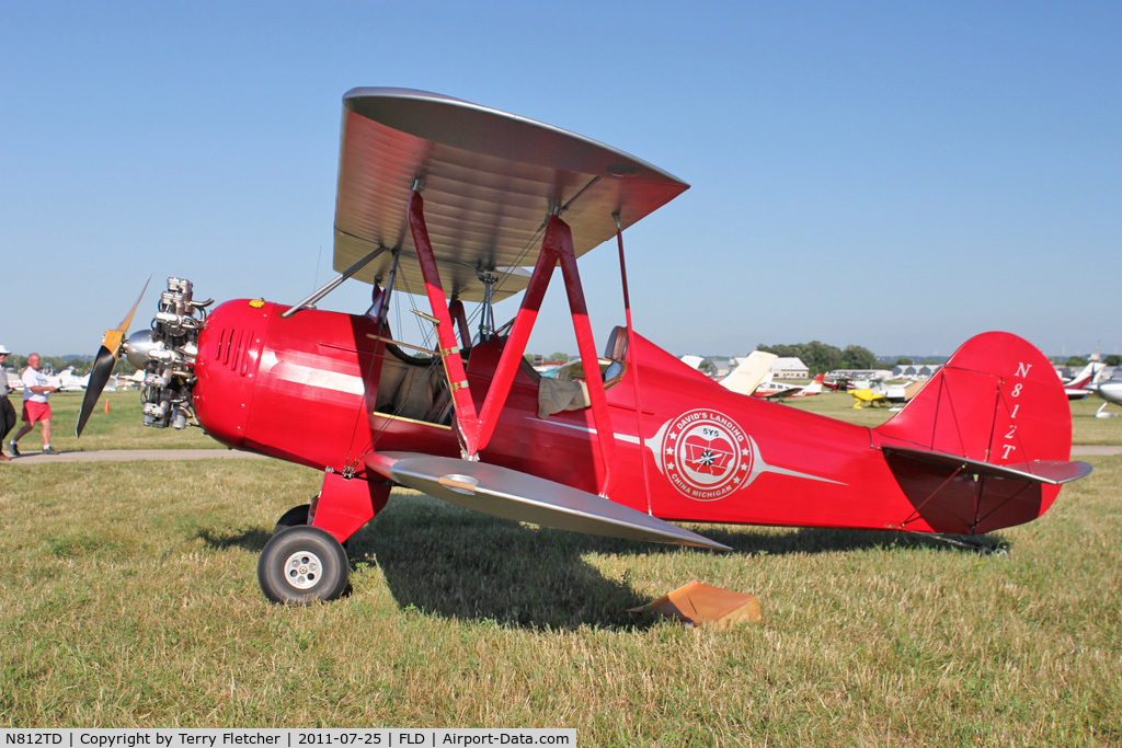 N812TD, Fisher Celebrity C/N 001 (N812TD), Shirey David A FISHER CELEBRITY, c/n: 001 at Fond Du Lac