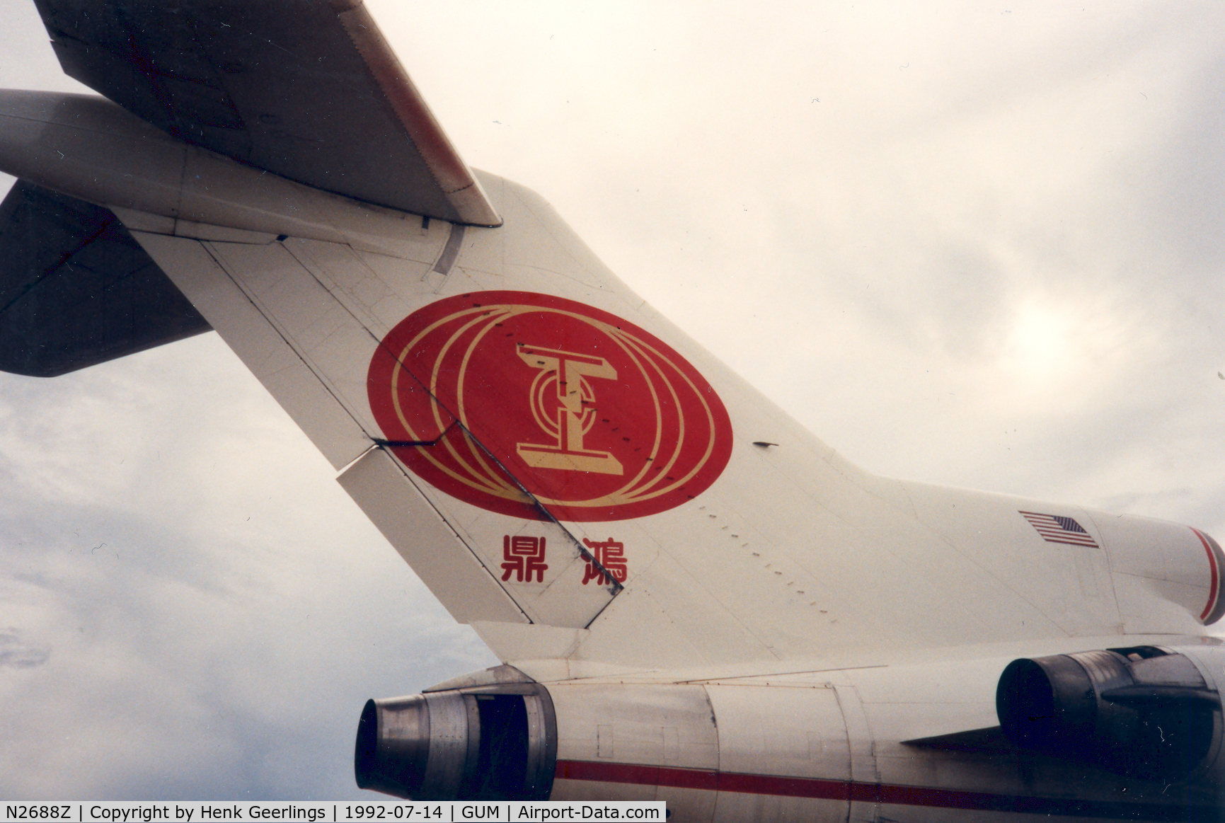N2688Z, 1971 Boeing 727-44C C/N 20476, Ting Tai Air ,  Tuna Fish Freighter