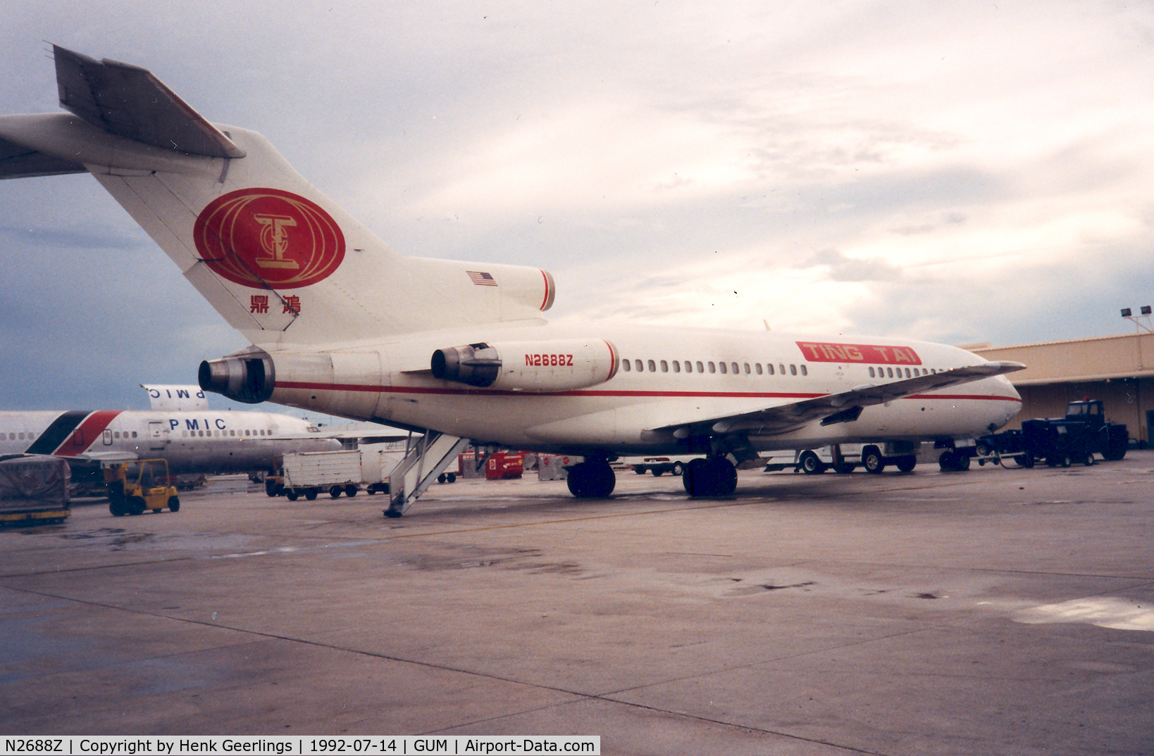 N2688Z, 1971 Boeing 727-44C C/N 20476, Ting Tai Air ,  Tuna Fish Freighter