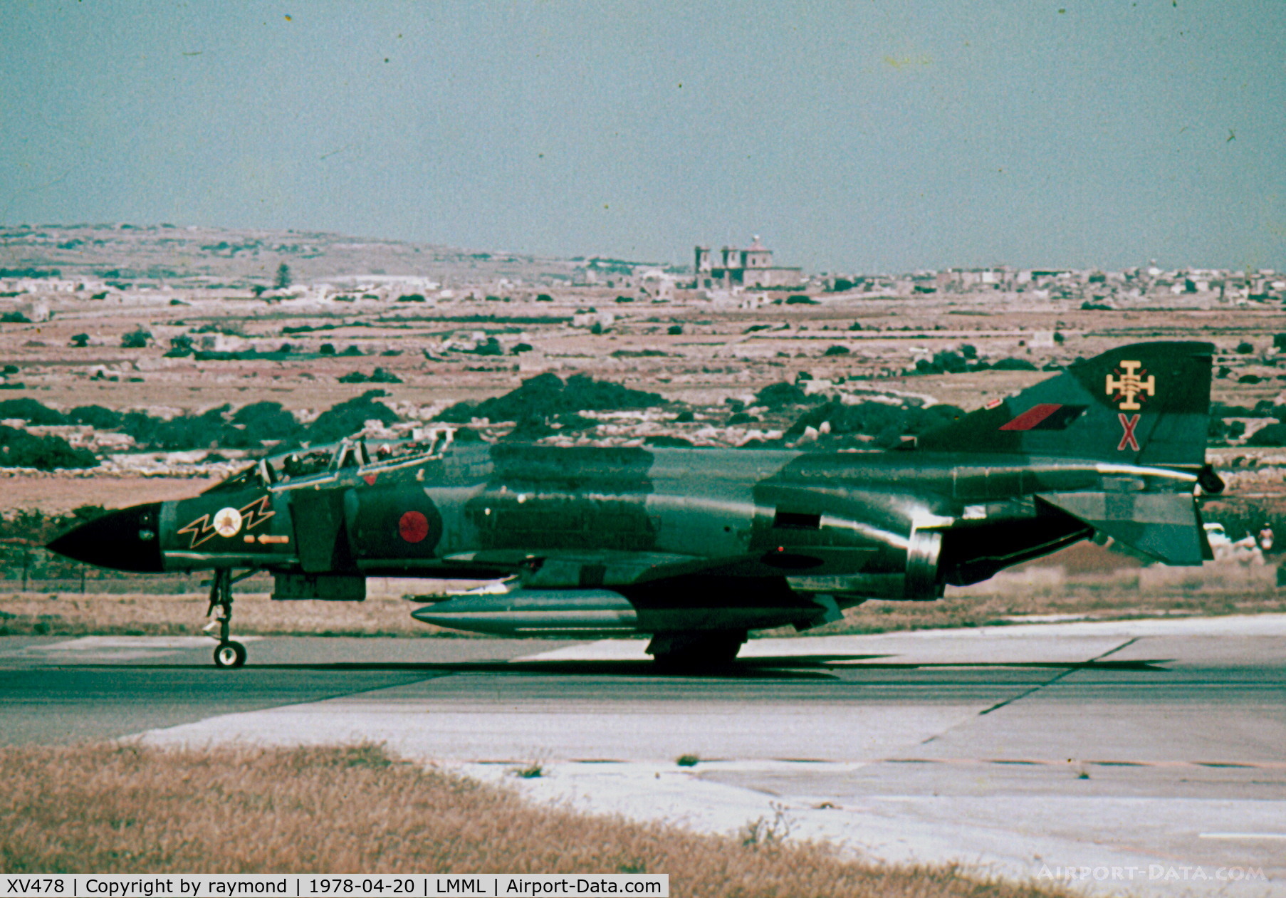 XV478, 1969 McDonnell Douglas Phantom FGR2 C/N 3336, Phantom FGR2 XV478/X 111Sqd RAF