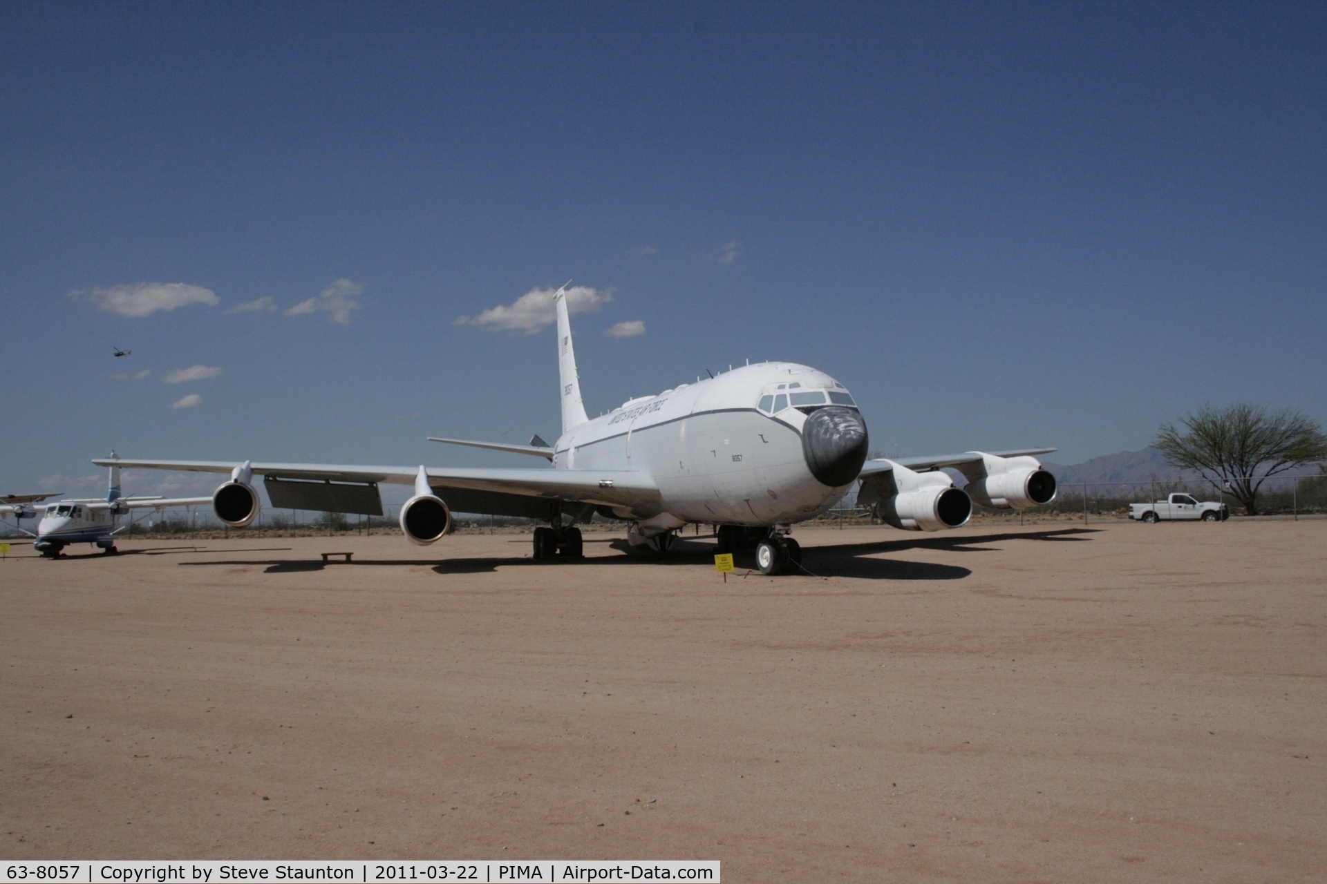 63-8057, Boeing EC-135J Stratotanker C/N 18705, Taken at Pima Air and Space Museum, in March 2011 whilst on an Aeroprint Aviation tour