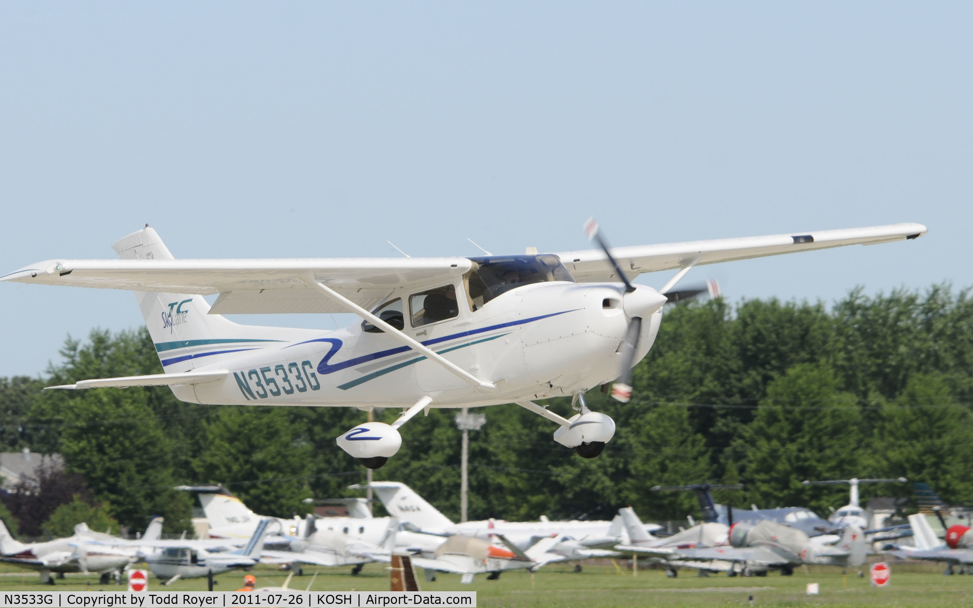 N3533G, 2001 Cessna T182T Turbo Skylane C/N T18208026, AIRVENTURE 2011