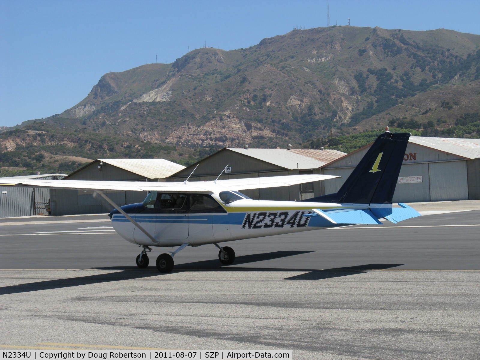 N2334U, 1962 Cessna 172D C/N 17249934, 1962 Cessna 172D SKYHAWK, Continental O-300 145 Hp 6 cylinder, taxi