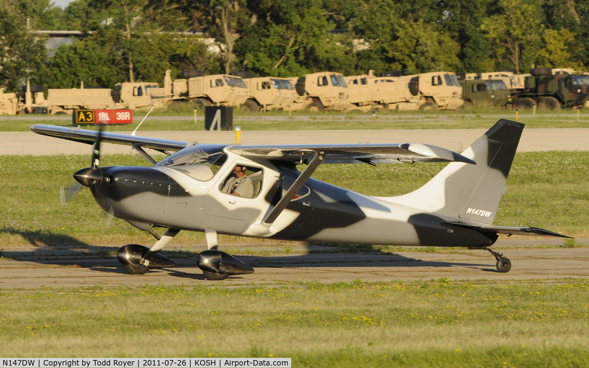 N147DW, Glasair GS-2 Sportsman C/N 7332, AIRVENTURE 2011