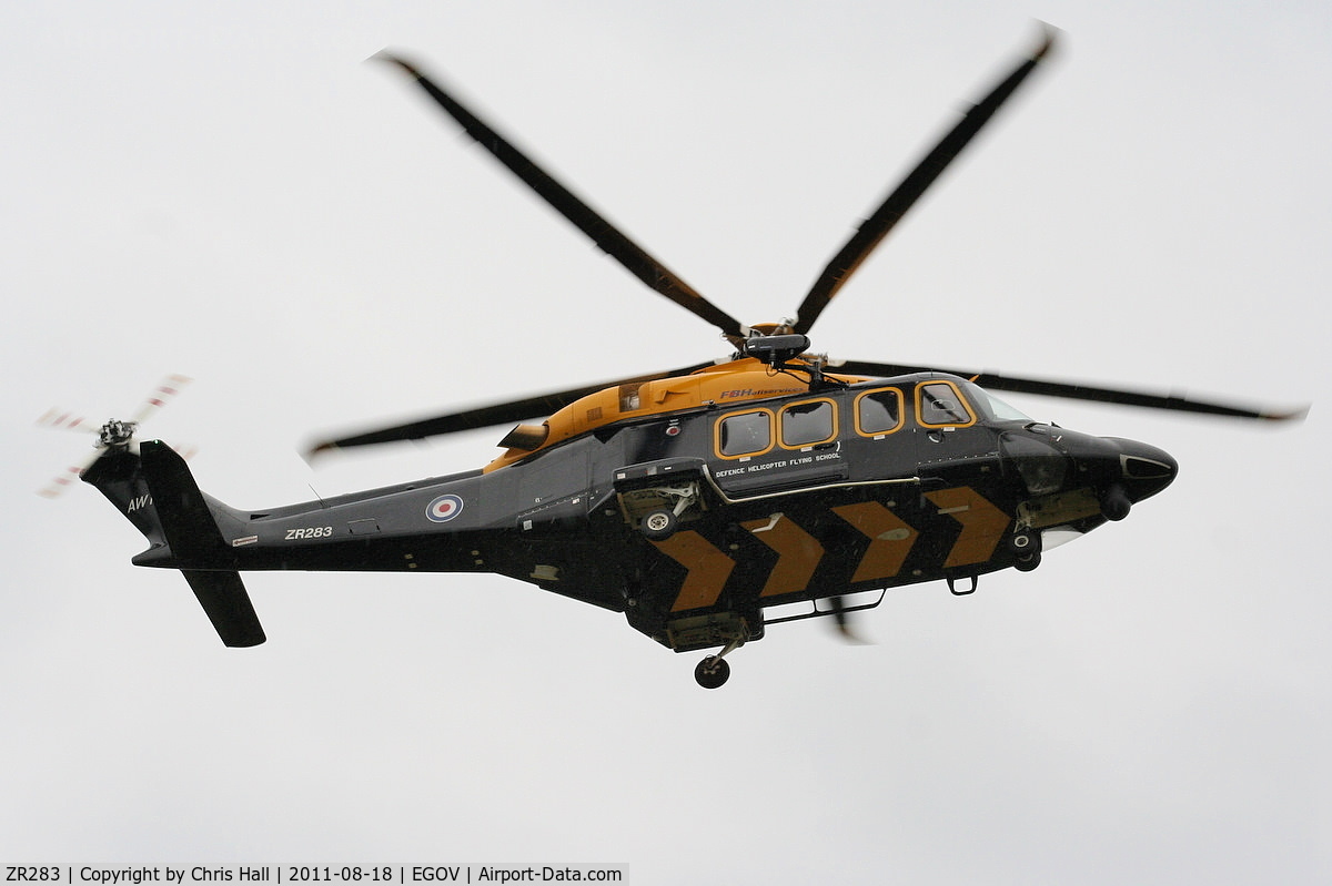 ZR283, 2010 AgustaWestland AW-139 C/N 31283, RAF Search and Rescue Training Unit (SARTU)