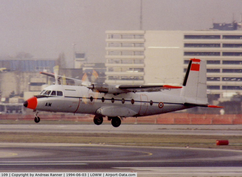 109, Aerospatiale N-262D Fregate C/N 109, French Airforce Nord 262