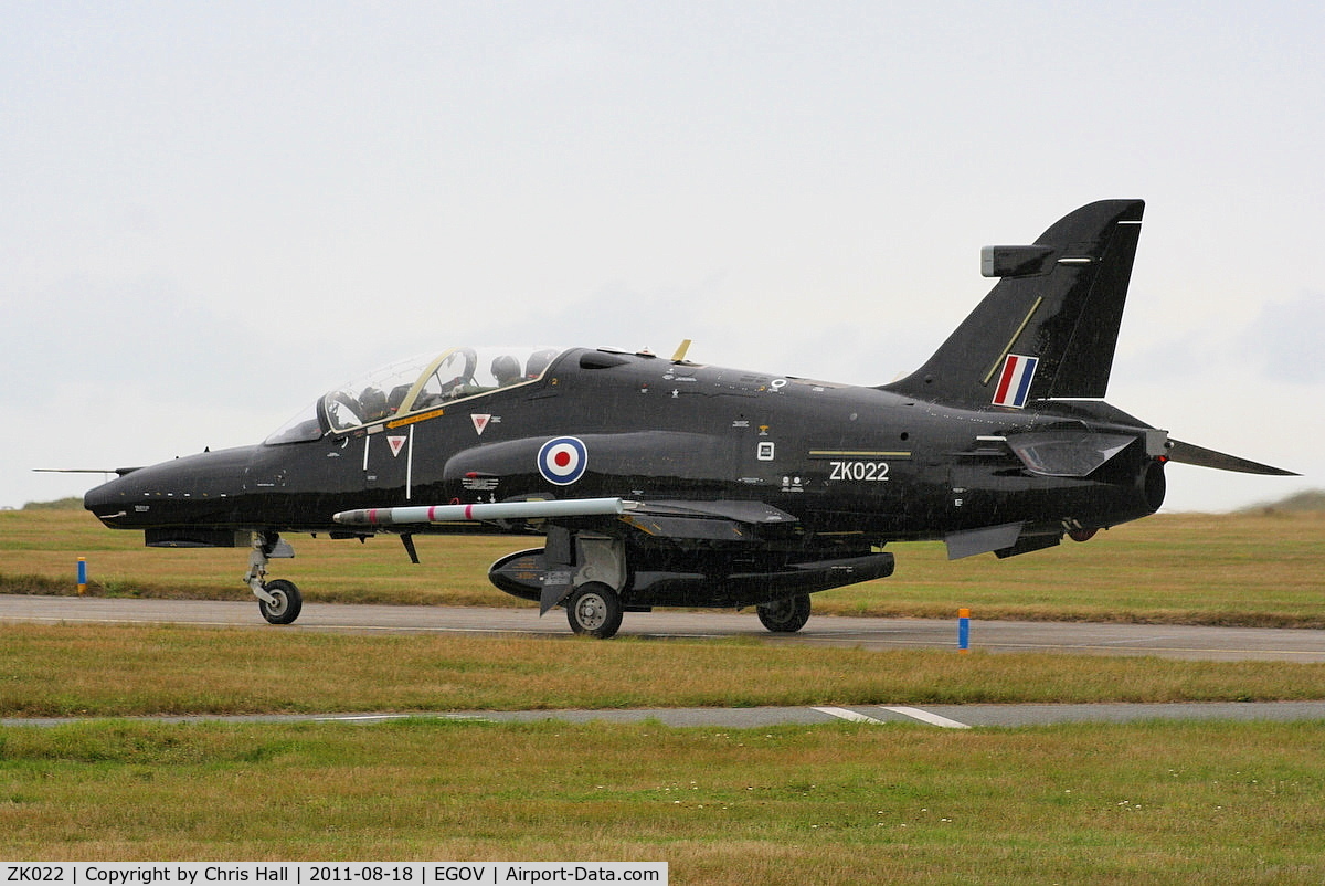 ZK022, 2009 British Aerospace Hawk T2 C/N RT013/1251, RAF 19(R) Sqn