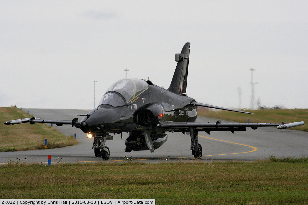 ZK022, 2009 British Aerospace Hawk T2 C/N RT013/1251, RAF 19(R)Sqn