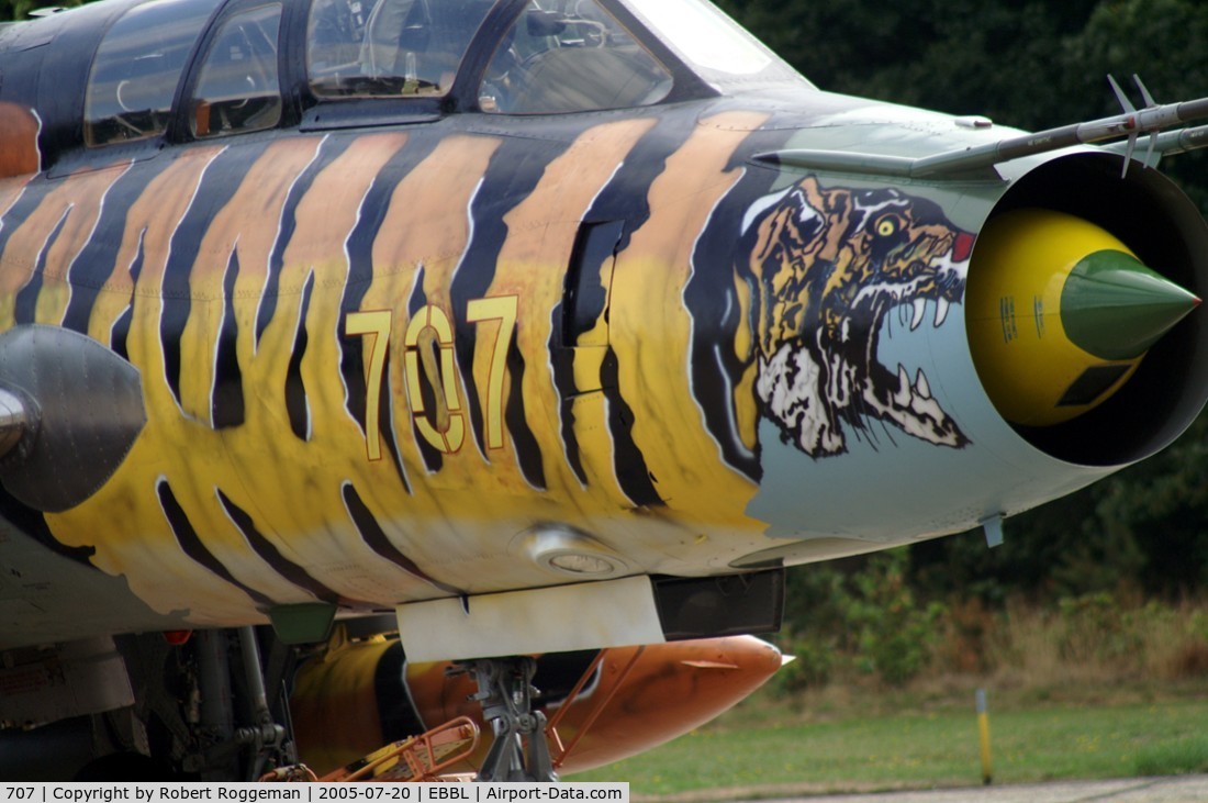 707, Sukhoi Su-22UM-3K C/N 17532369707, Spottersday.Special colors 6 ELT Polish Air Force.