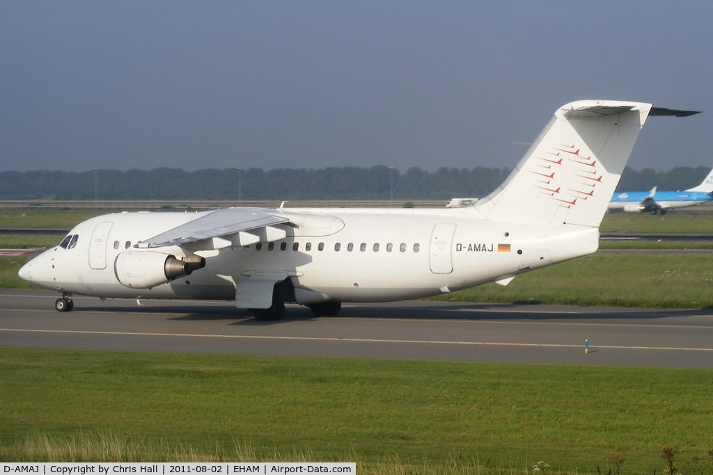 D-AMAJ, 1984 British Aerospace BAe.146-200A C/N E2028, WDL Aviation