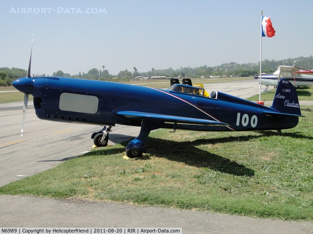 N6989, Caudron C.460 Rafale Replica C/N 100, Proudly being displayed