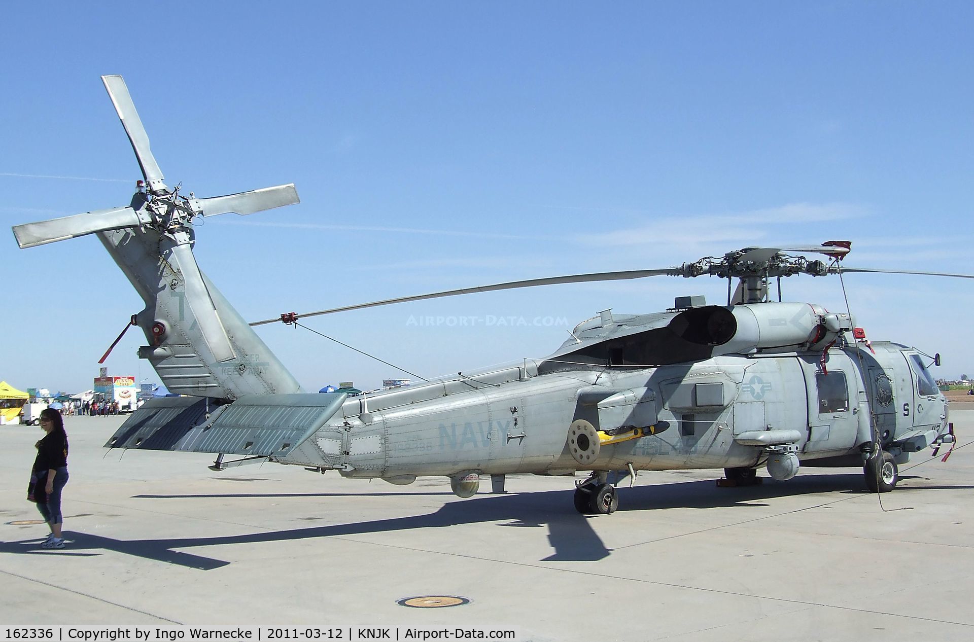 162336, Sikorsky SH-60B Seahawk C/N 70-0442, Sikorsky SH-60B Seahawk of the US Navy at the 2011 airshow at El Centro NAS, CA