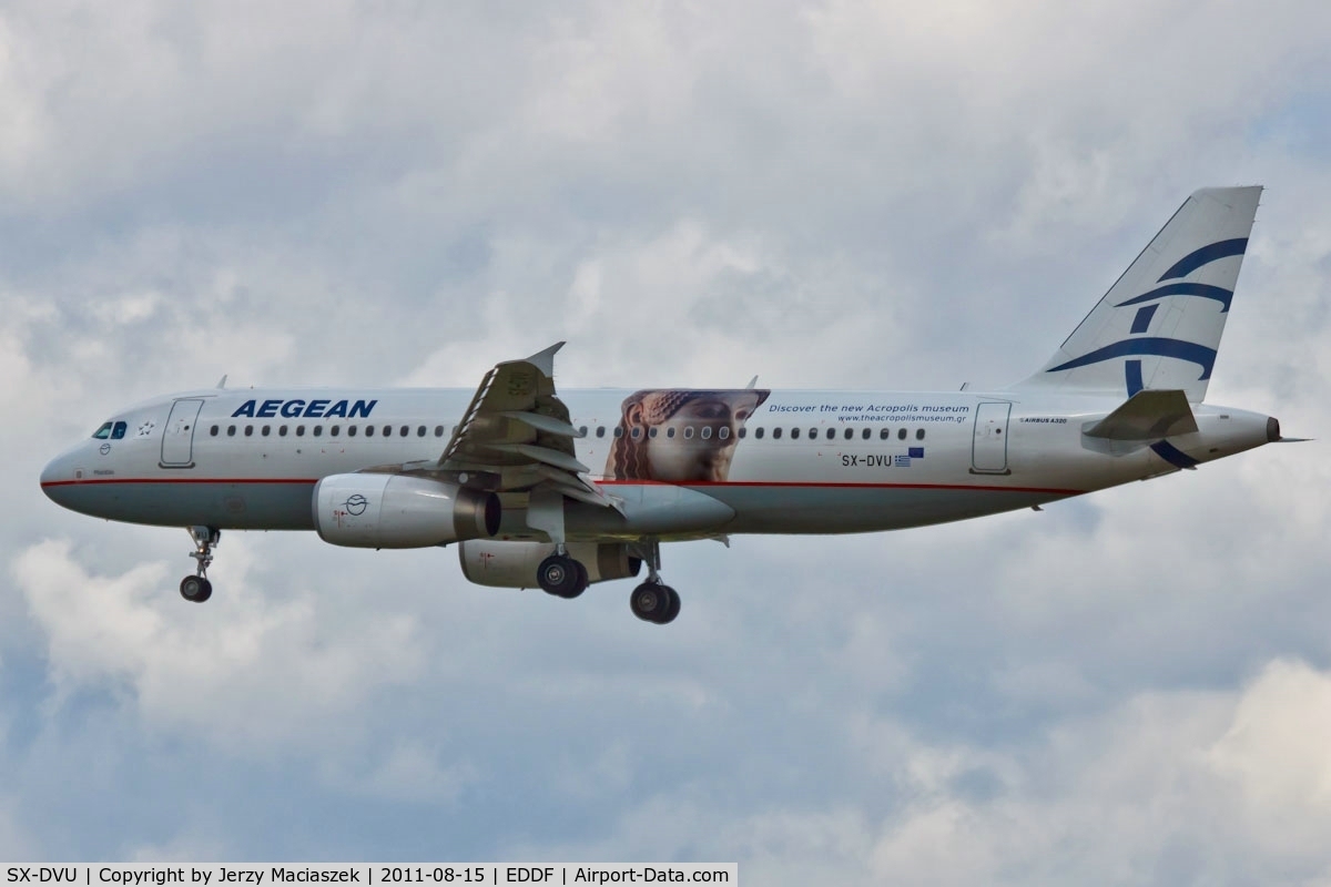 SX-DVU, 2009 Airbus A320-232 C/N 3753, Airbus A320-232