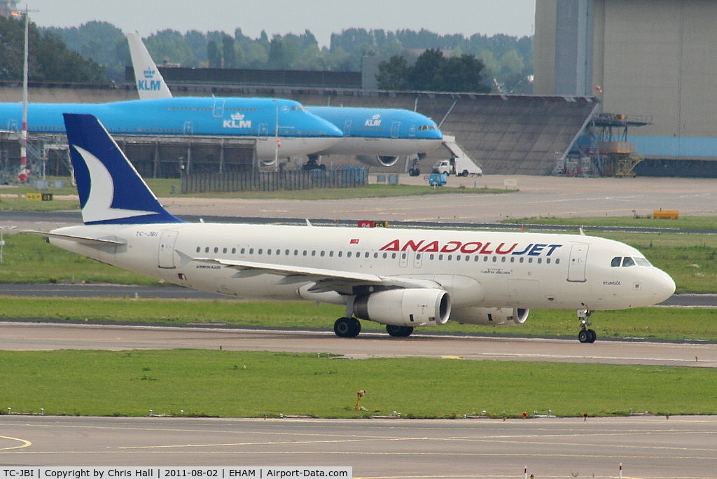 TC-JBI, 2007 Airbus A320-232 C/N 3308, Anadolu Jet