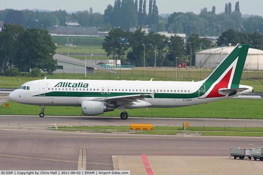 EI-DSP, 2008 Airbus A320-216 C/N 3482, Alitalia