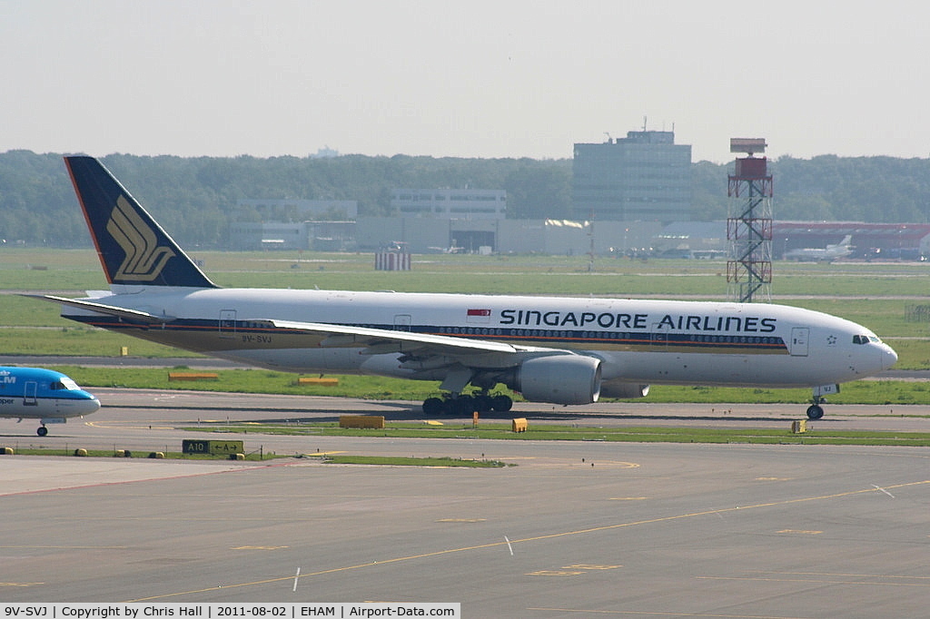9V-SVJ, 2002 Boeing 777-212/ER C/N 32335, Singapore Airlines