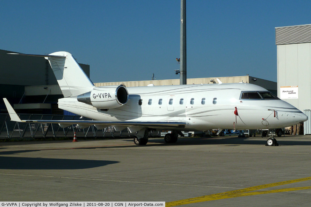 G-VVPA, 2005 Bombardier Challenger 604 (CL-600-2B16) C/N 5612, visitor