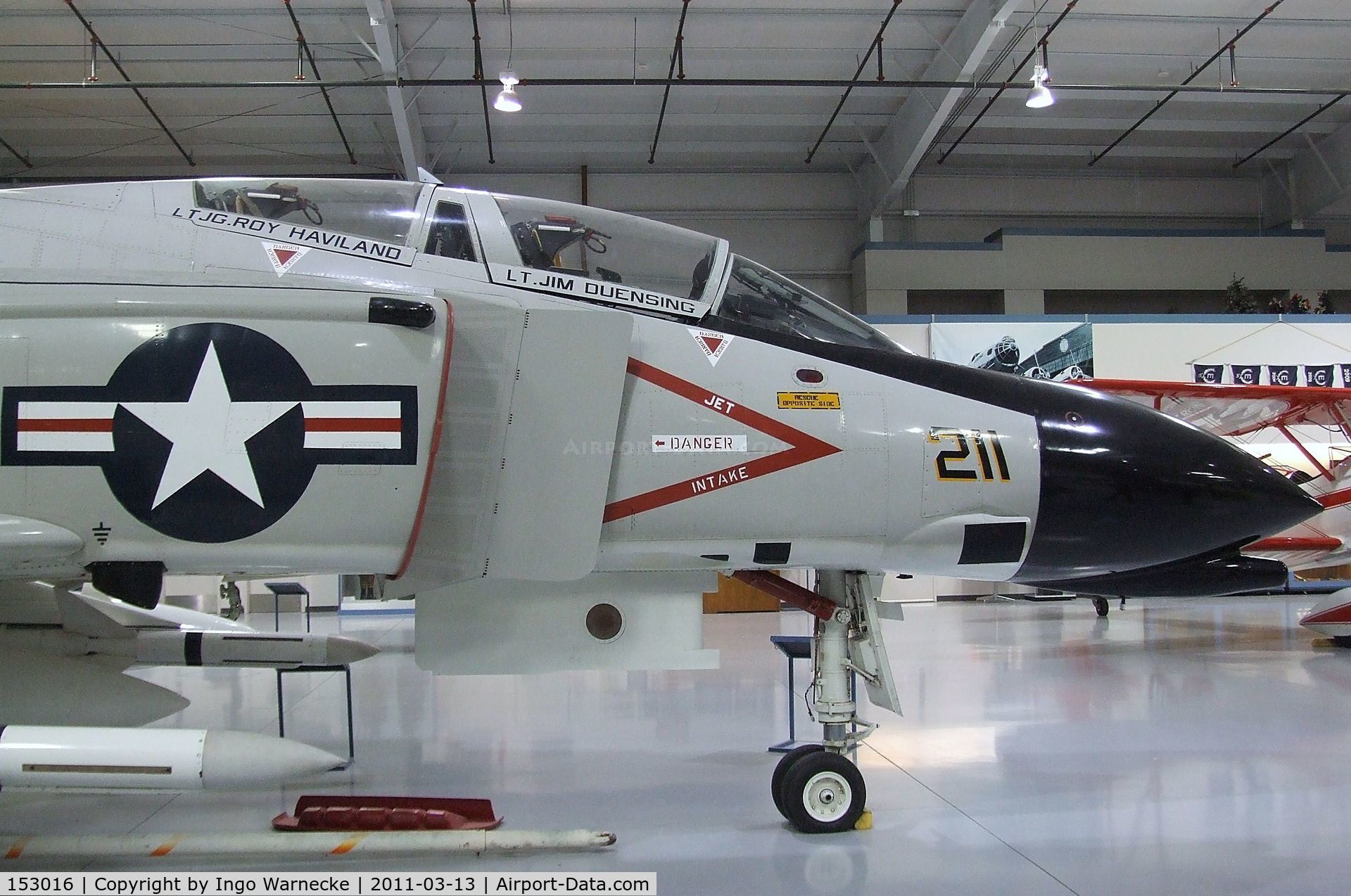 153016, McDonnell F-4N Phantom II C/N 1496, McDonnell Douglas F-4N Phantom II at the CAF Arizona Wing Museum, Mesa AZ