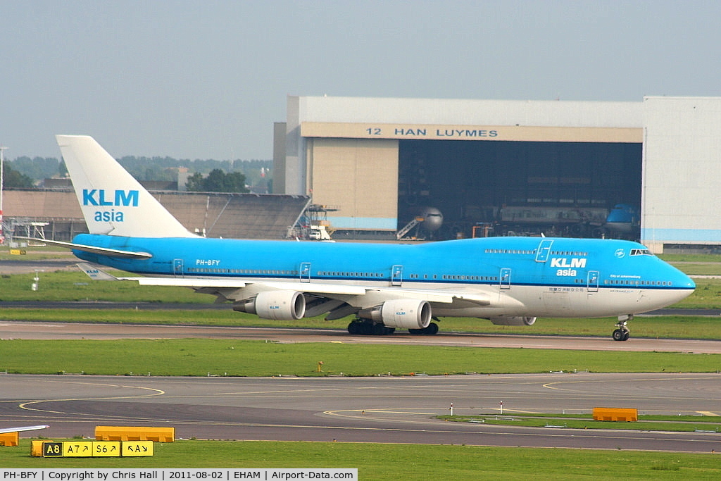PH-BFY, 2002 Boeing 747-406BC C/N 30455, KLM Royal Dutch Airlines