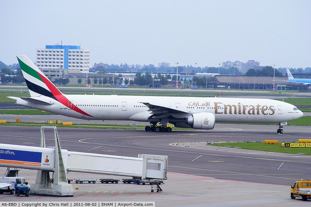 A6-EBD, 2005 Boeing 777-31H/ER C/N 33501, Emirates