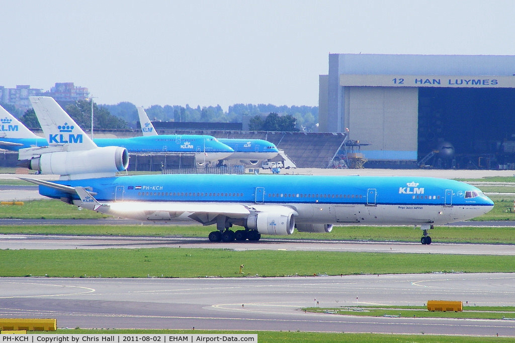 PH-KCH, 1995 McDonnell Douglas MD-11 C/N 48562, KLM Royal Dutch Airlines