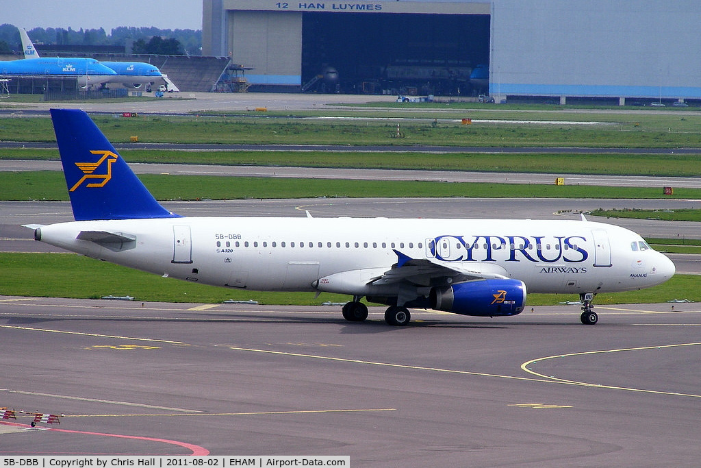 5B-DBB, 1991 Airbus A320-231 C/N 256, Cyprus Airways