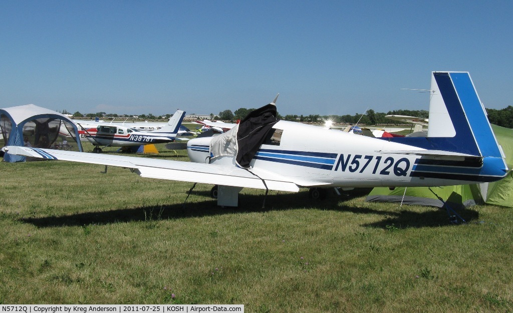N5712Q, 1965 Mooney M20C Ranger C/N 3058, EAA AirVenture 2011