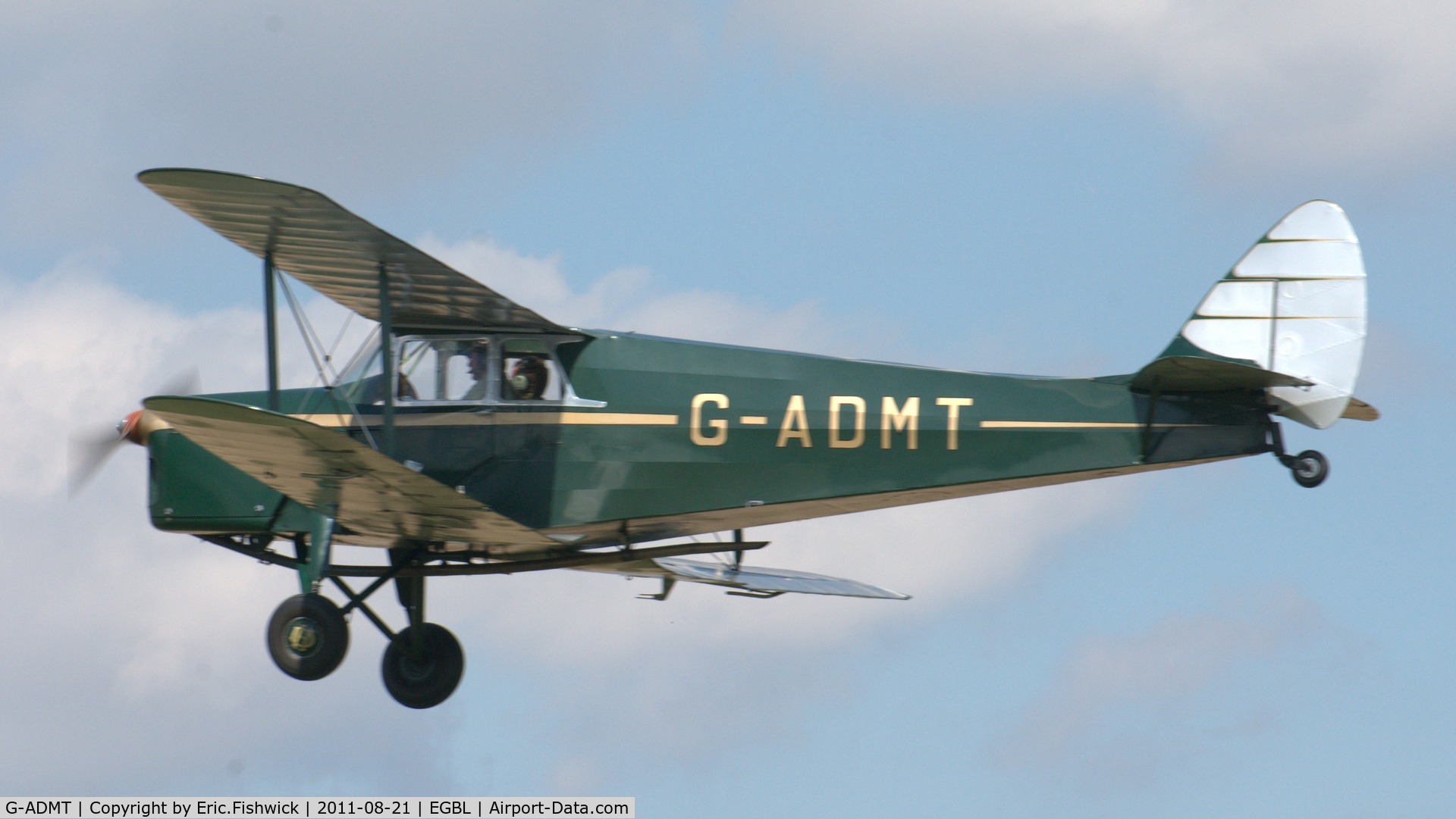 G-ADMT, 1936 De Havilland DH.87B Hornet Moth C/N 8093, 4. The de Havilland Moth Club International Moth Rally, celebrating the 80th anniversary of the DH82 Tiger Moth. Held at Belvoir Castle. A most enjoyable day.