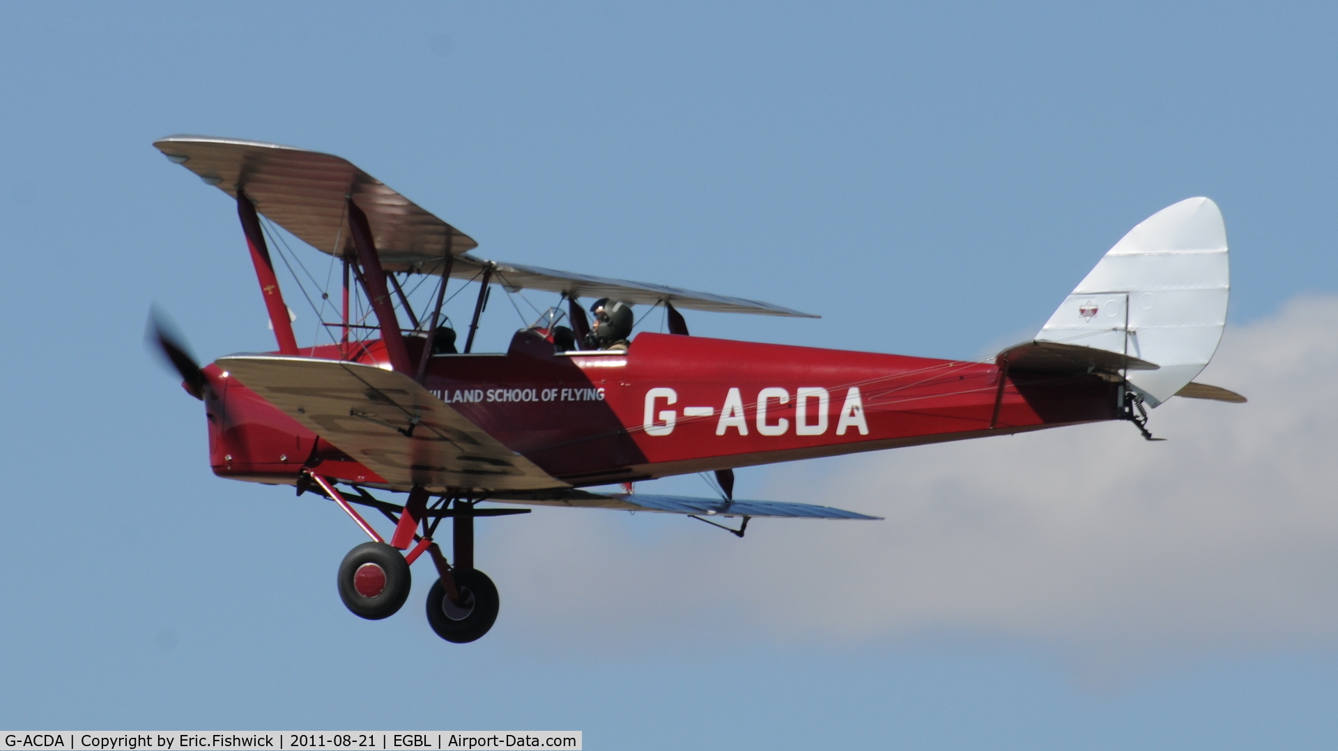 G-ACDA, 1934 De Havilland DH-82A Tiger Moth II C/N 3175, 41. The de Havilland Moth Club International Moth Rally, celebrating the 80th anniversary of the DH82 Tiger Moth. Held at Belvoir Castle. A most enjoyable day.