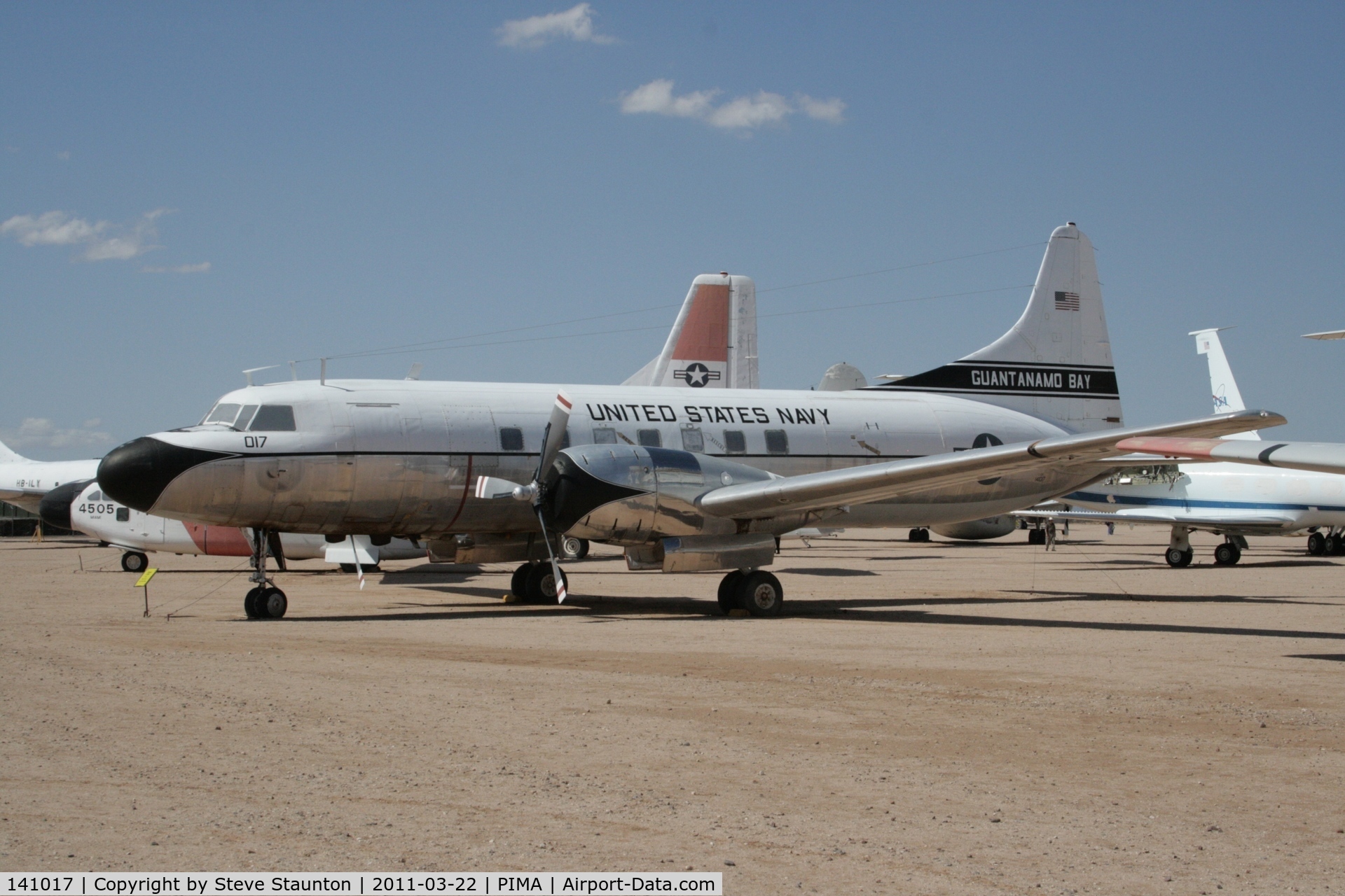 141017, 1956 Convair C-131F (R4Y-1) Samaritan C/N 300, Taken at Pima Air and Space Museum, in March 2011 whilst on an Aeroprint Aviation tour