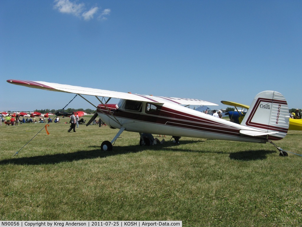 N90056, 1946 Cessna 120 C/N 9114, EAA AirVenture 2011
