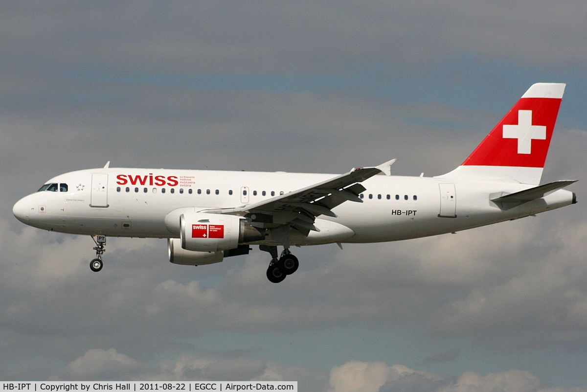 HB-IPT, 1997 Airbus A319-112 C/N 727, Swissair