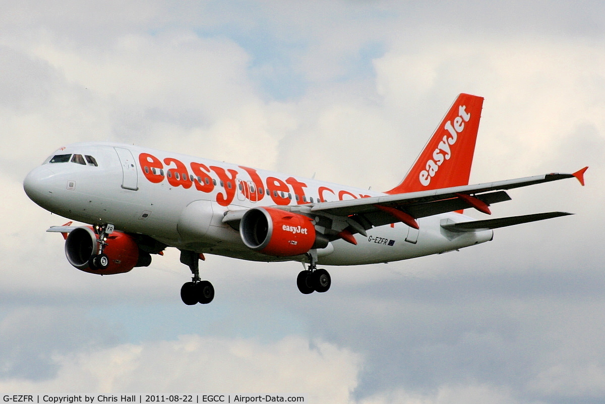 G-EZFR, 2009 Airbus A319-111 C/N 4125, easyJet