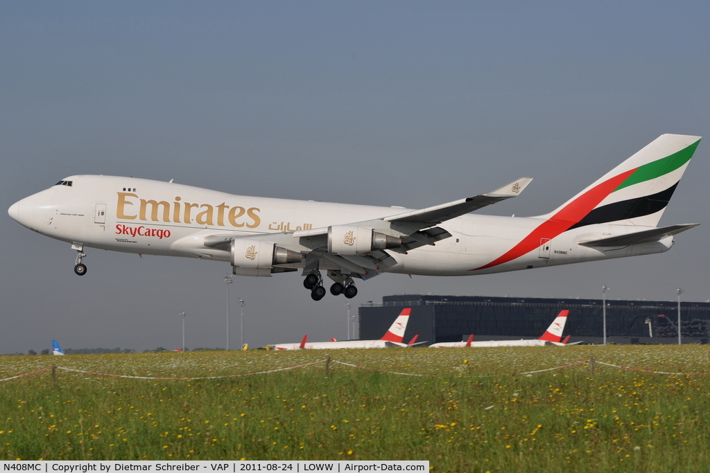 N408MC, 1998 Boeing 747-47UF C/N 29261, Emirates Boeing 747-400