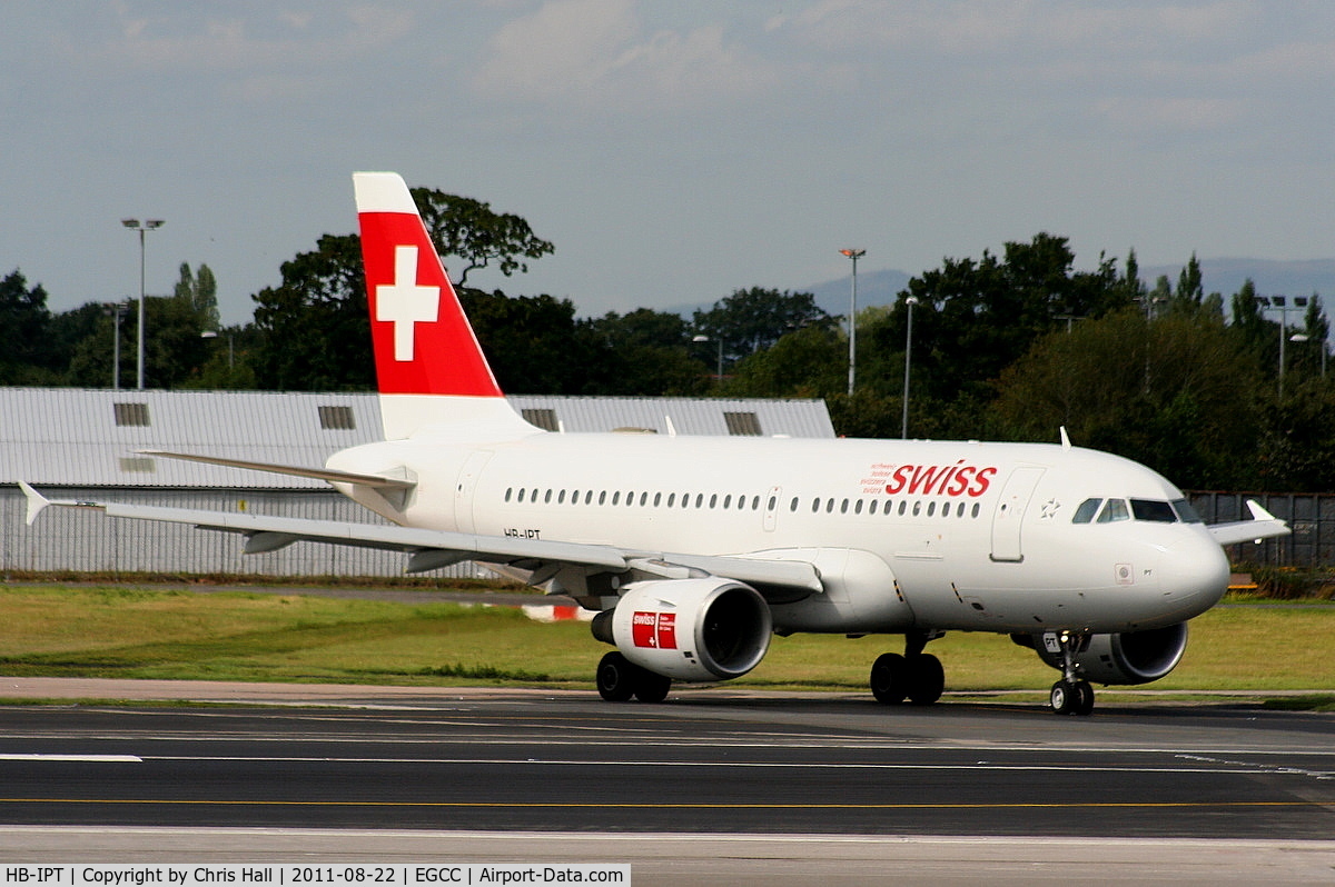 HB-IPT, 1997 Airbus A319-112 C/N 727, Swissair