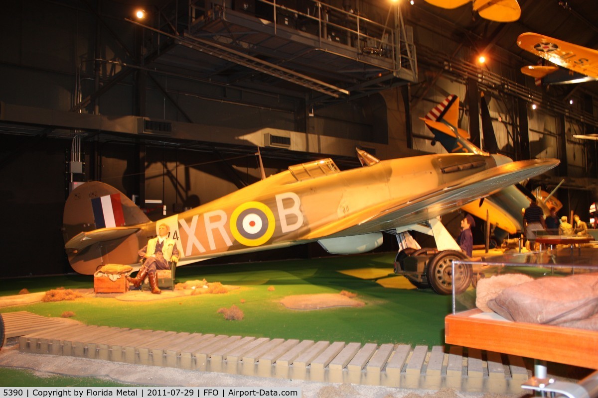 5390, Hawker (CCF) Hurricane Mk12 C/N 42025, Hawker Hurricane XII