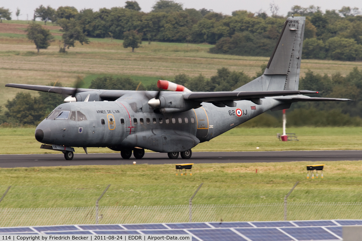 114, Airtech CN-235-200M C/N C114, departure on another 