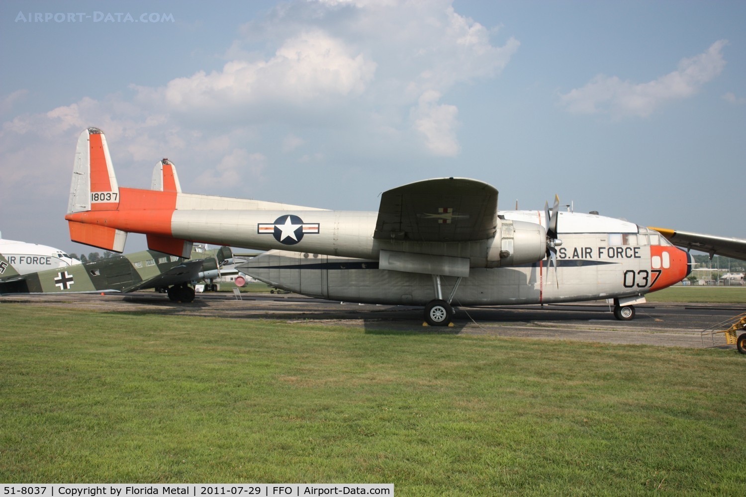 51-8037, 1951 Fairchild C-119J-FA Flying Boxcar C/N 10915, C-119 Flying Boxcar