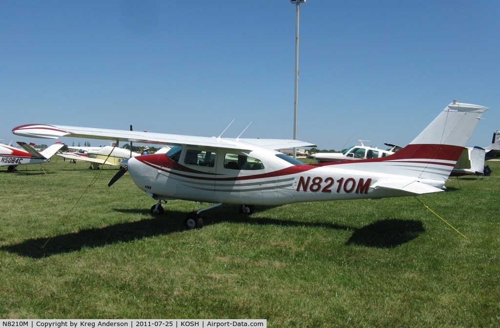 N8210M, 1969 Cessna 210K Centurion C/N 21059210, EAA AirVenture 2011