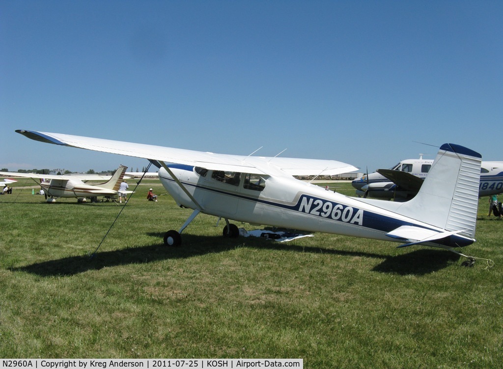 N2960A, 1953 Cessna 180 C/N 30160, EAA AirVenture 2011