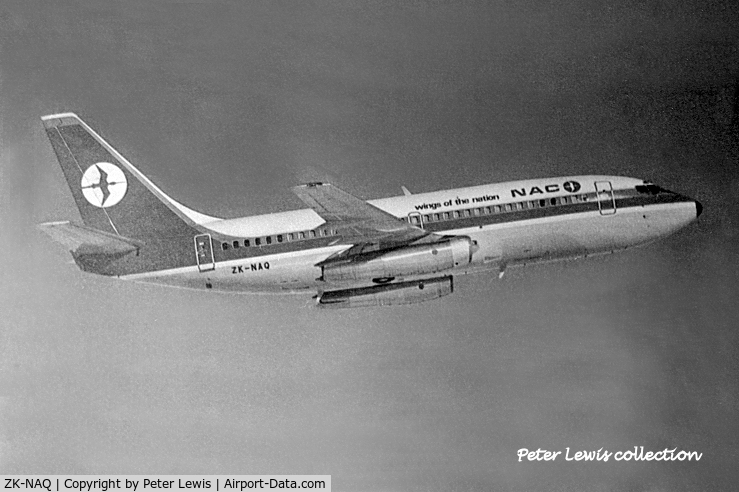 ZK-NAQ, 1975 Boeing 737-219 C/N 21131, NZ National Airways Corp., Wellington - 1976