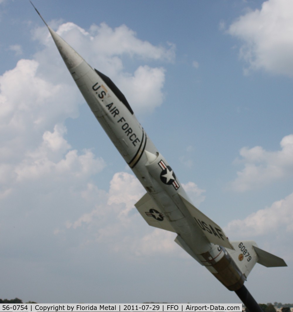 56-0754, 1956 Lockheed F-104A Starfighter C/N 183-1042, F-104A