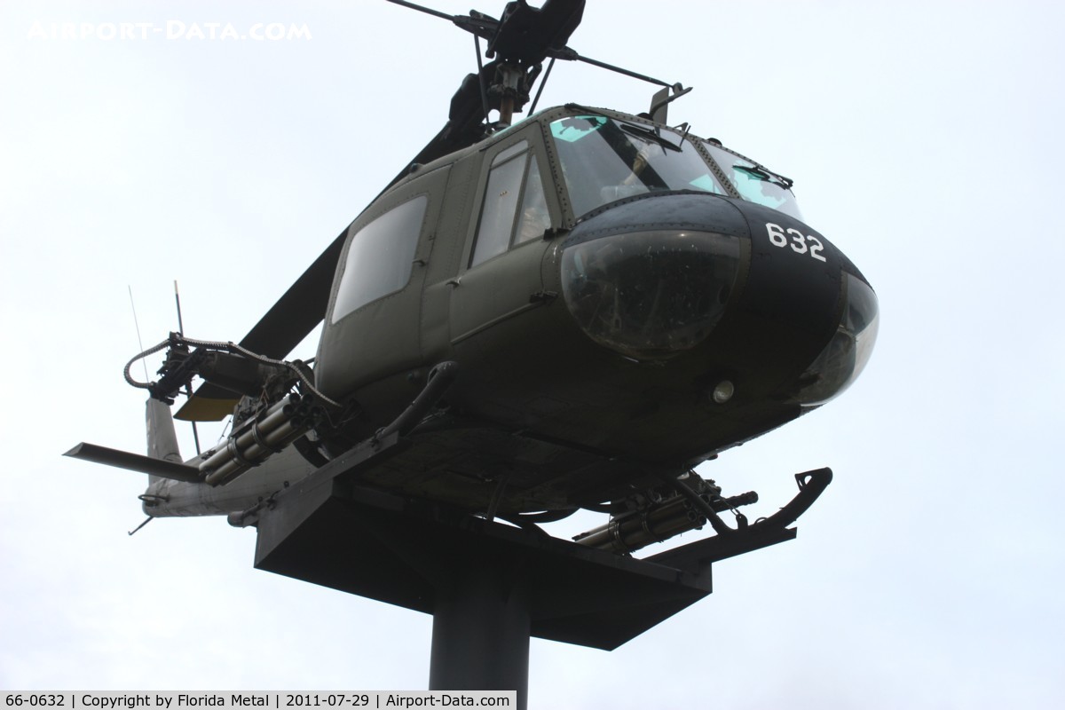 66-0632, 1966 Bell UH-1C Iroquois C/N 1614, UH-1C in Vietnam Memorial Park Monroe MI