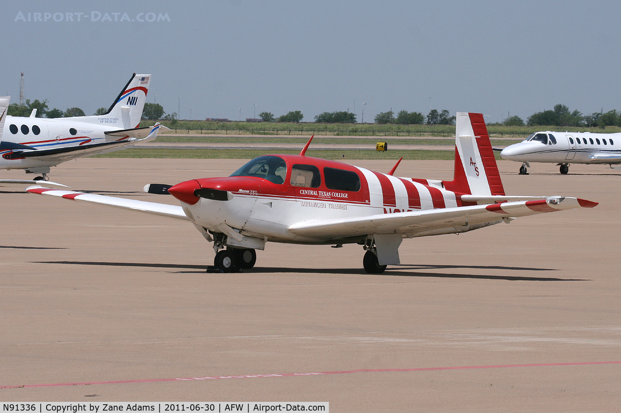 N91336, Mooney M20J 201 C/N 243221, At Alliance Airport - Fort Worth, TX